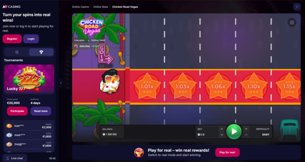 Chicken Crossing the Road Game